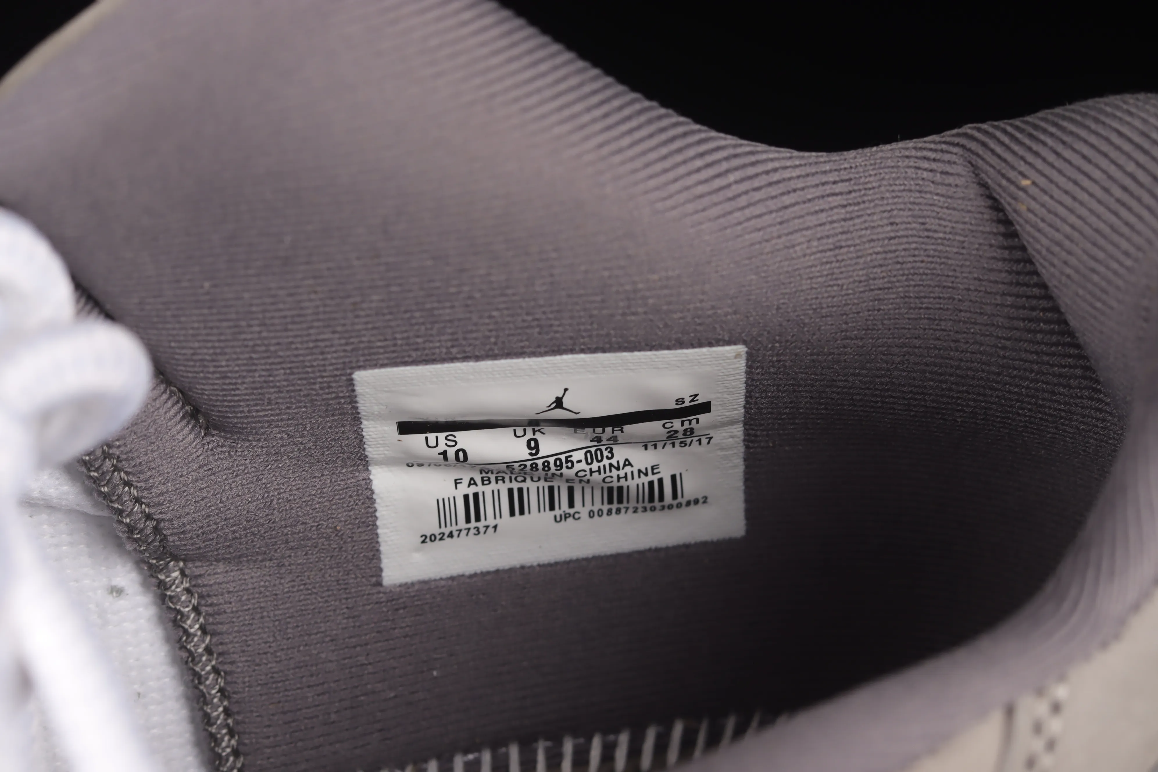 All categories Air Jordan Jordan series basketball shoes Air Jordan 11 F version Air Jordan 11 Low "Cool Grey" AJ11 Joe 11 cool gray genuine standard genuine carbon 528895-003